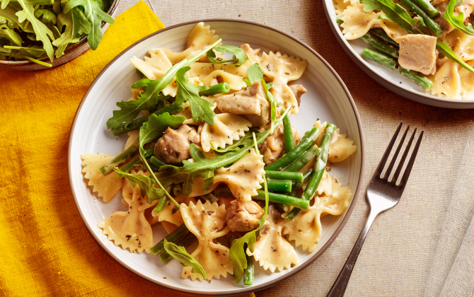 Recept Farfalle met Funghi Porcini Grand'Italia